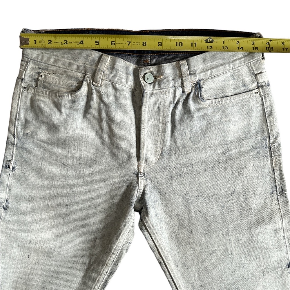 RARE Maison Margiela for H&M White Paint Jeans US29 - Picture 11 of 14